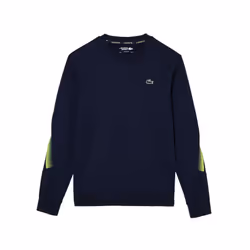 Lacoste Unisex Adult Stripe Logo Classic Tennis Sweatshirt - XS, Blue