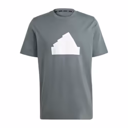 Adidas Mens Future Icons Badge of Sport T-Shirt - S, Grey