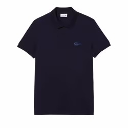 Lacoste Mens Quilted Regular Polo Shirt