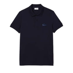Lacoste Mens Quilted Regular Polo Shirt