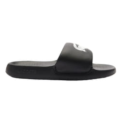 Lacoste Childrens/Kids Serve 1.0 Synthetic Sliders - 5 UK Child, Black/White