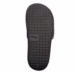 Lacoste Childrens/Kids Serve 1.0 Synthetic Sliders - 5 UK Child, Black/White