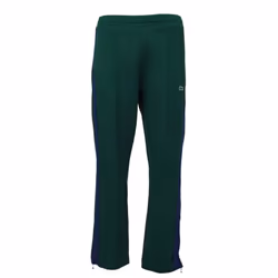 Lacoste Mens Heritage Pique Colour Block Jogging Bottoms - XS, Green/Blue