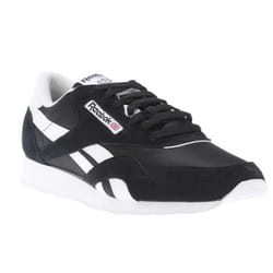 Reebok Unisex Adult Classic Suede Panel Trainers - 5.5 UK, Black