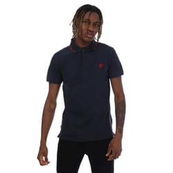 Timberland Mens Millers River Polo Shirt - M, Navy