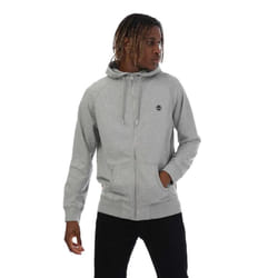 Timberland Mens Exeter River Full Zip Hoodie - S, Grey Heather