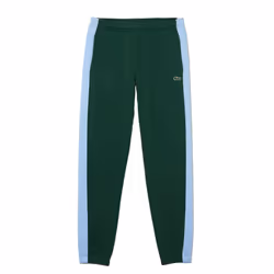Lacoste Mens Contrast Striped Jogging Bottoms - XS, Green