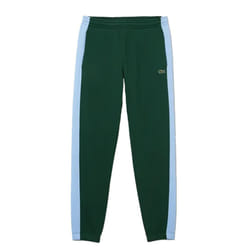 Lacoste Mens Contrast Striped Jogging Bottoms - XS, Green