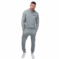 Napapijri Mens Kasba Logo Jogging Bottoms - XL, Grey Marl