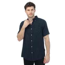 Gant Mens Garment Dyed Regular Shirt - XXL, Navy