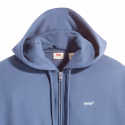 Levis Womens/Ladies Everyday Full Zip Hoodie - 10 UK, Indigo