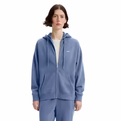 Levis Womens/Ladies Everyday Full Zip Hoodie - 6 UK, Indigo