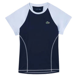 Lacoste Womens/Ladies Stretch Slim Sport T-Shirt - 12 UK, Blue