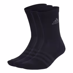 Adidas Unisex Adult Cushioned Crew Socks (Pack of 3) - L, Black/Grey