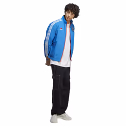 Adidas Mens FC Bayern Munchen 2022-23 Reversible Anthem Jacket - S, Royal Blue