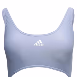 Adidas Womens/Ladies Colour Block One Piece Swimsuit - 22 UK, Silver/Violet