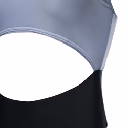 Adidas Womens/Ladies Colour Block One Piece Swimsuit - 22 UK, Silver/Violet