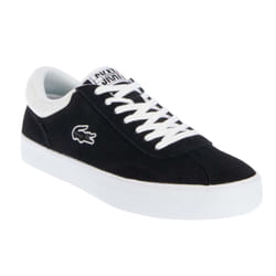 Lacoste Unisex Adult Trackserve Suede Trainers - 6 UK, Black/White