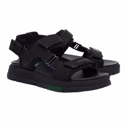 Lacoste Womens/Ladies Suruga Premium Sandals - 3 UK, Black/Green