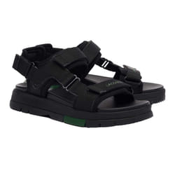 Lacoste Womens/Ladies Suruga Premium Sandals - 3 UK, Black/Green