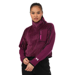 Under Armour Womens/Ladies Journey Mock Neck Fleece Top - 12 UK - 14 UK, Purple