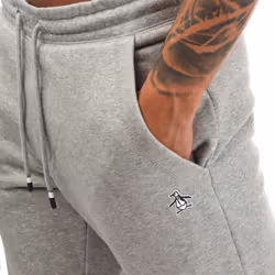 Original Penguin Mens Pete Fleece Jogging Bottoms - M R, Grey