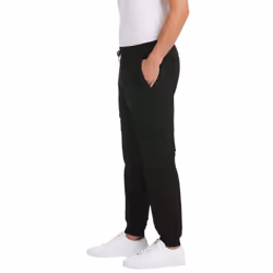 Original Penguin Unisex Adult Drawstring Tapered Cargo Trousers - M, Black