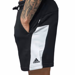 Adidas Mens Future Icons Badge of Sport Shorts - L, Black/White