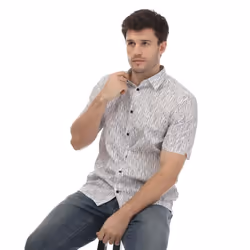 Ted Baker Unisex Adult Pen Novelty Shirt - M, White