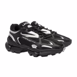 Lacoste Mens L003 Trainers - 4 UK, Black