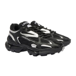 Lacoste Mens L003 Trainers - 4 UK, Black