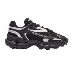Lacoste Mens L003 Trainers - 4 UK, Black
