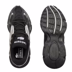 Lacoste Mens L003 Trainers - 4 UK, Black