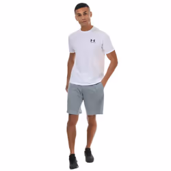 Under Armour Mens Sportstyle Short-Sleeved T-Shirt - S, White
