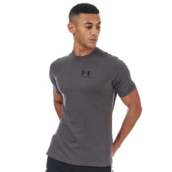 Under Armour Mens Sportstyle Short-Sleeved T-Shirt - XXL, Charcoal