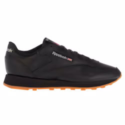 Reebok Mens Classic Leather Trainers - 5.5 UK, Black