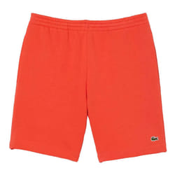 Lacoste Mens Fleece Regular Shorts - XS, Orange
