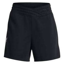 Under Armour Womens/Ladies Rival French Terry Shorts - 12 UK, Black
