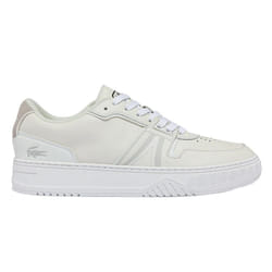 Lacoste Unisex Adult L001 Leather Trainers - 6 UK, White