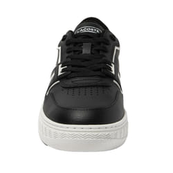 Lacoste Unisex Adult L001 Leather Trainers - 6 UK, Black/White