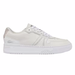 Lacoste Unisex Adult L001 Leather Trainers - 9 UK, White