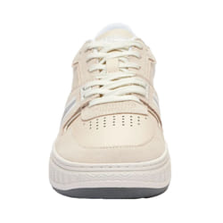 Lacoste Unisex Adult L001 Leather Trainers - 9 UK, Off White