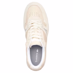 Lacoste Unisex Adult L001 Leather Trainers - 9.5 UK, Off White