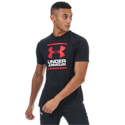 Under Armour Mens GL Foundation Short-Sleeved T-Shirt - XXL, Black