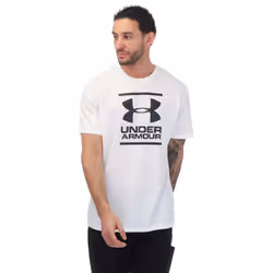 Under Armour Mens GL Foundation Short-Sleeved T-Shirt - XS, White