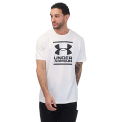 Under Armour Mens GL Foundation Short-Sleeved T-Shirt - XS, White