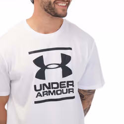 Under Armour Mens GL Foundation Short-Sleeved T-Shirt - XS, White