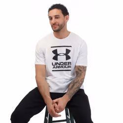 Under Armour Mens GL Foundation Short-Sleeved T-Shirt - XS, White