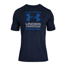 Under Armour Mens GL Foundation Short-Sleeved T-Shirt - M, Navy