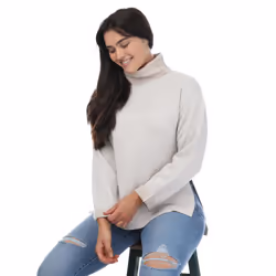 Ted Baker Womens/Ladies Lidyaa Funnel Neck Relaxed Fit Jumper - 12 UK, Natural